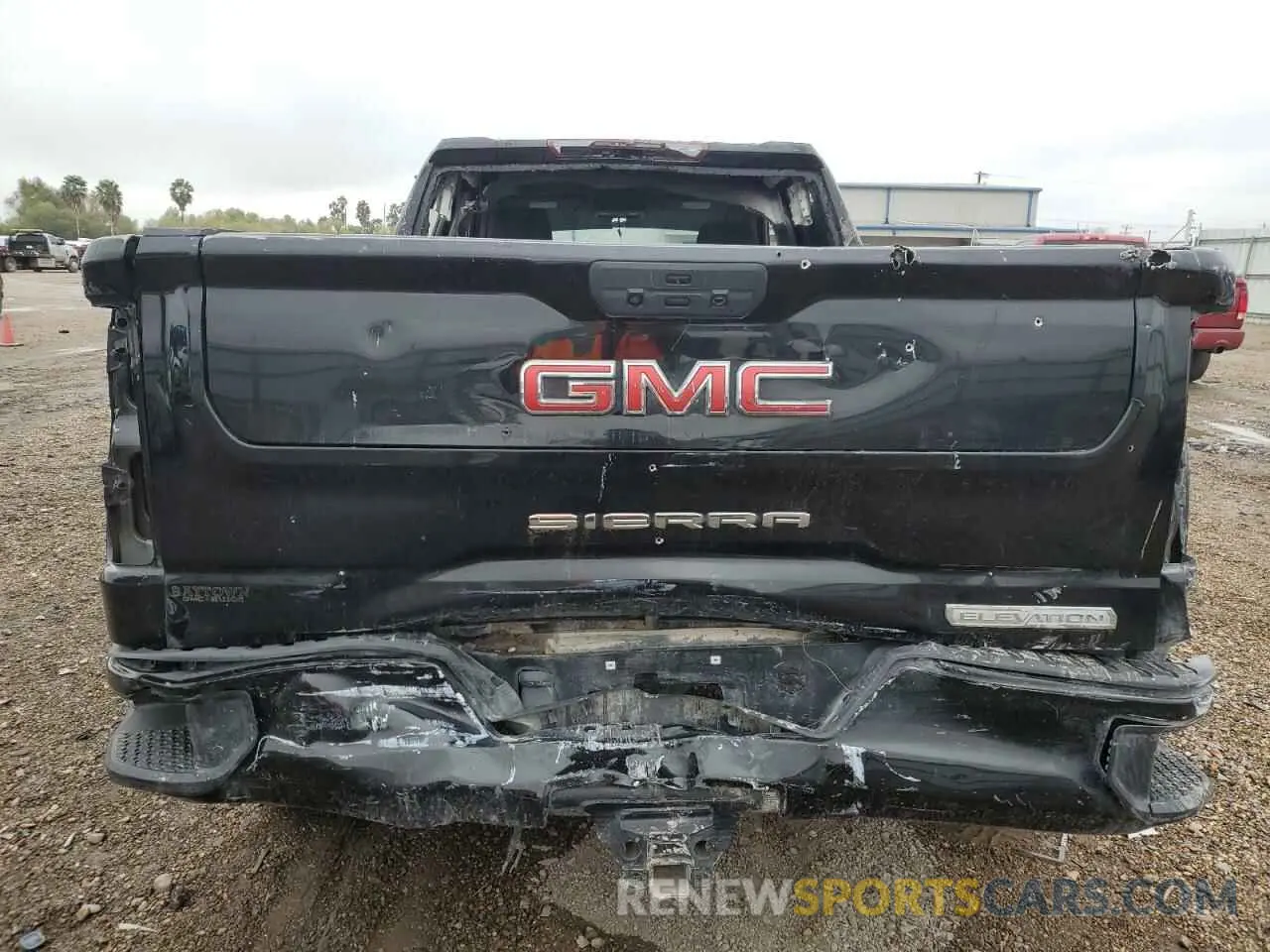 6 Photograph of a damaged car 1GTR8CED9MZ446405 GMC SIERRA 2021