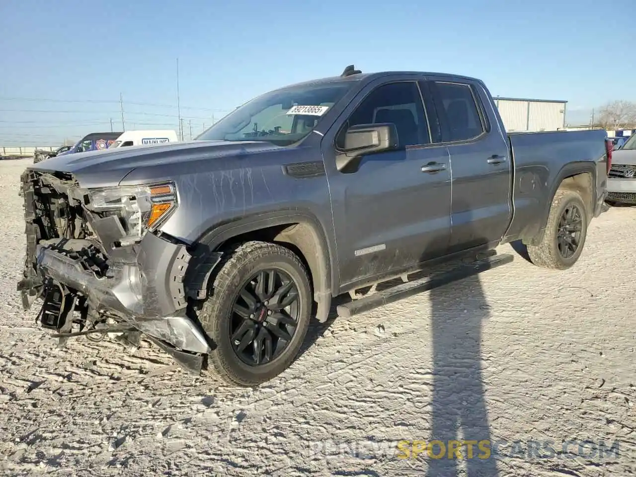 1 Photograph of a damaged car 1GTR8CEK4MZ200439 GMC SIERRA 2021