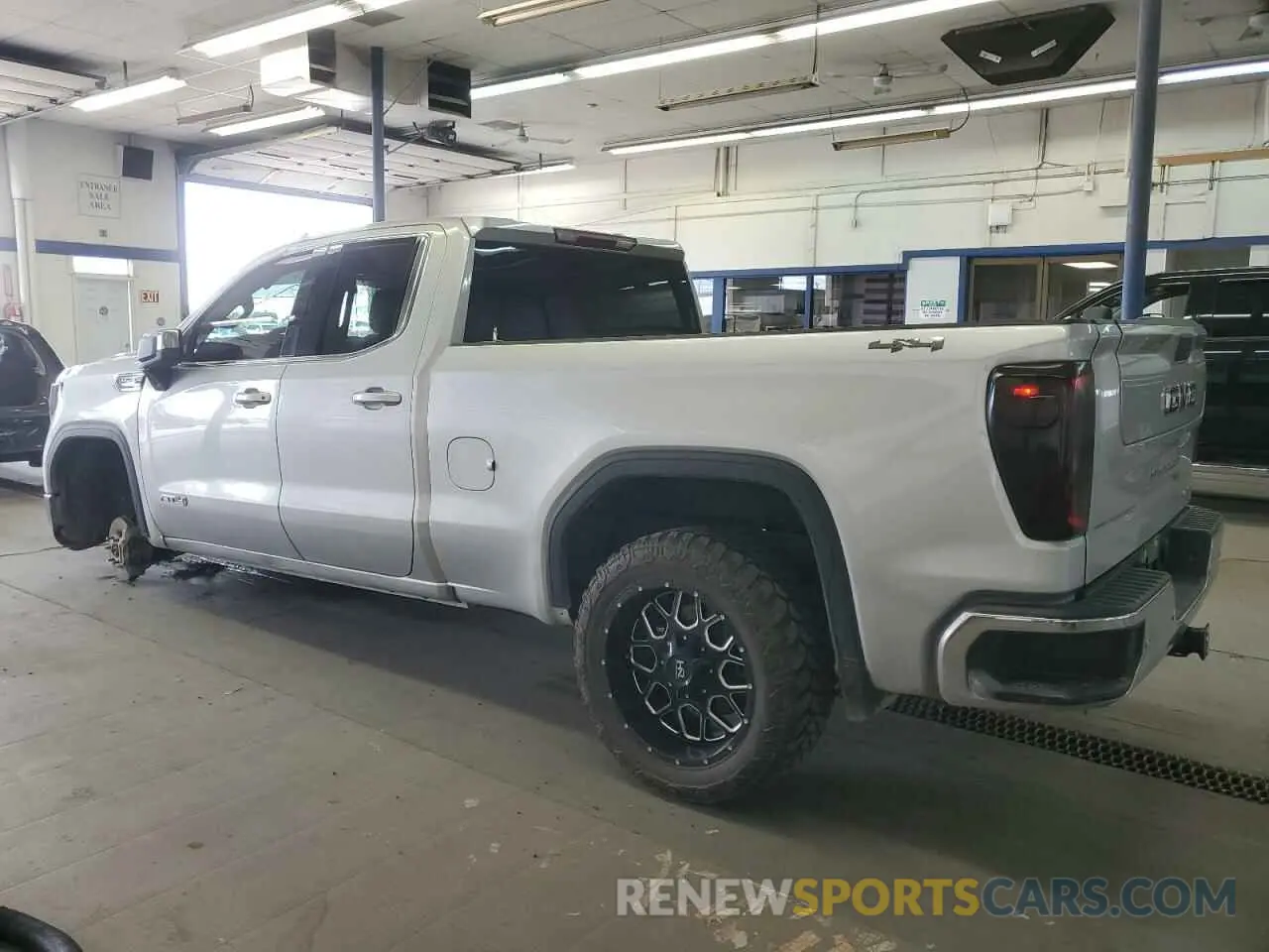 2 Photograph of a damaged car 1GTR9BED8MZ236210 GMC SIERRA 2021