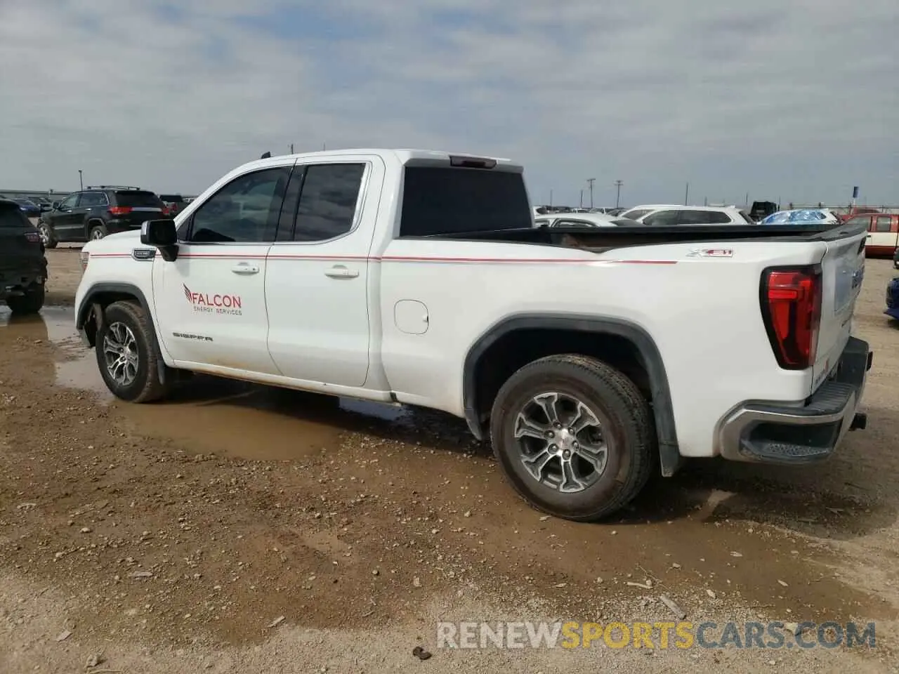 2 Photograph of a damaged car 1GTR9BEDXMZ415428 GMC SIERRA 2021