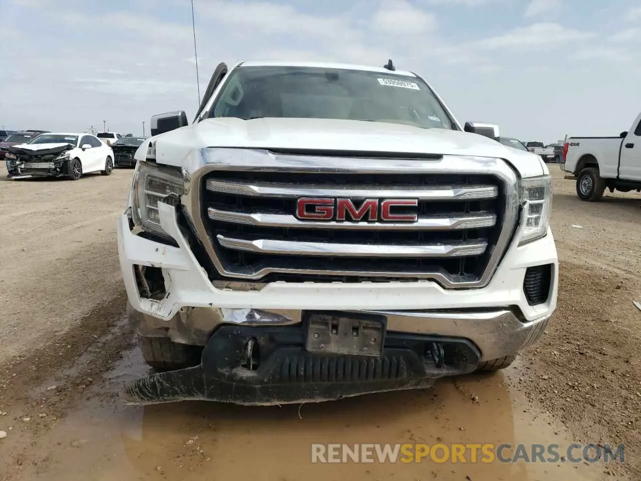 5 Photograph of a damaged car 1GTR9BEDXMZ415428 GMC SIERRA 2021