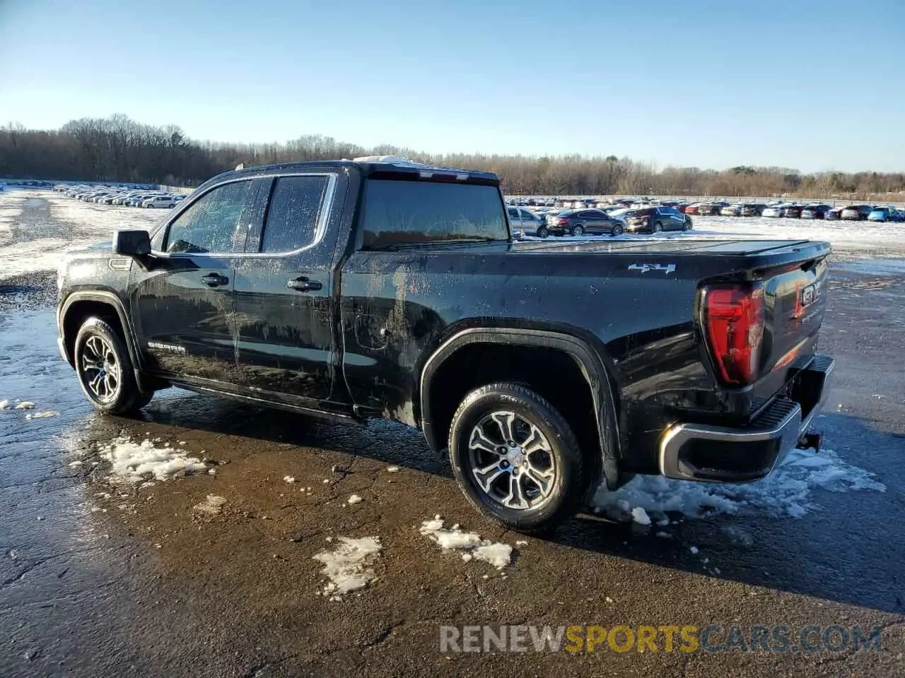 2 Photograph of a damaged car 1GTR9BEK9MZ161600 GMC SIERRA 2021