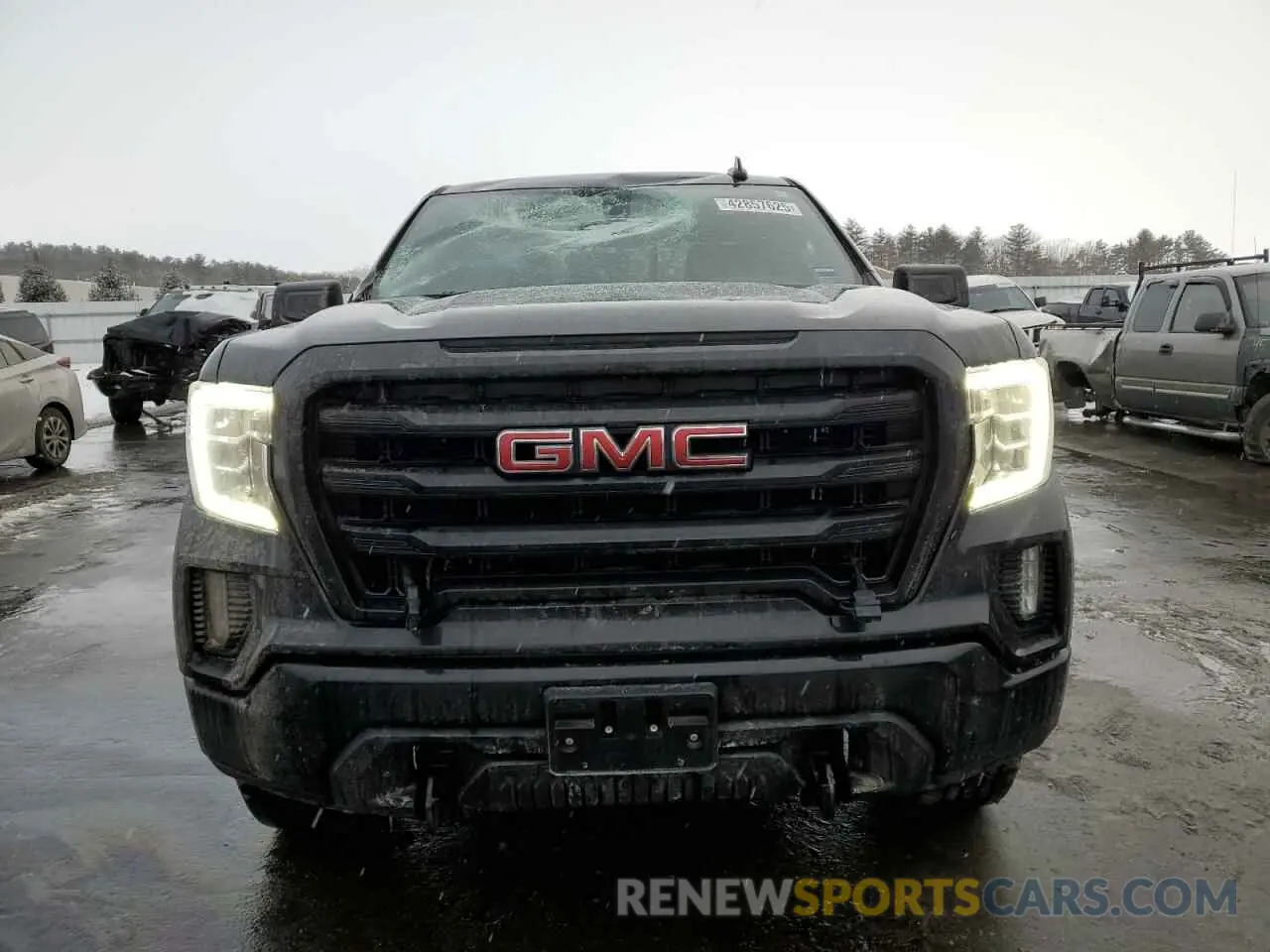 5 Photograph of a damaged car 1GTR9CED7MZ325966 GMC SIERRA 2021