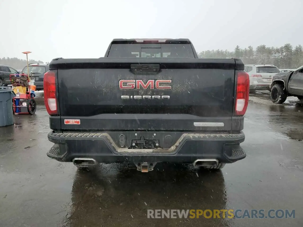 6 Photograph of a damaged car 1GTR9CED7MZ325966 GMC SIERRA 2021