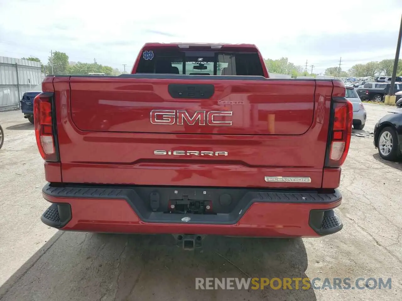 6 Photograph of a damaged car 1GTR9CED9MZ311731 GMC SIERRA 2021