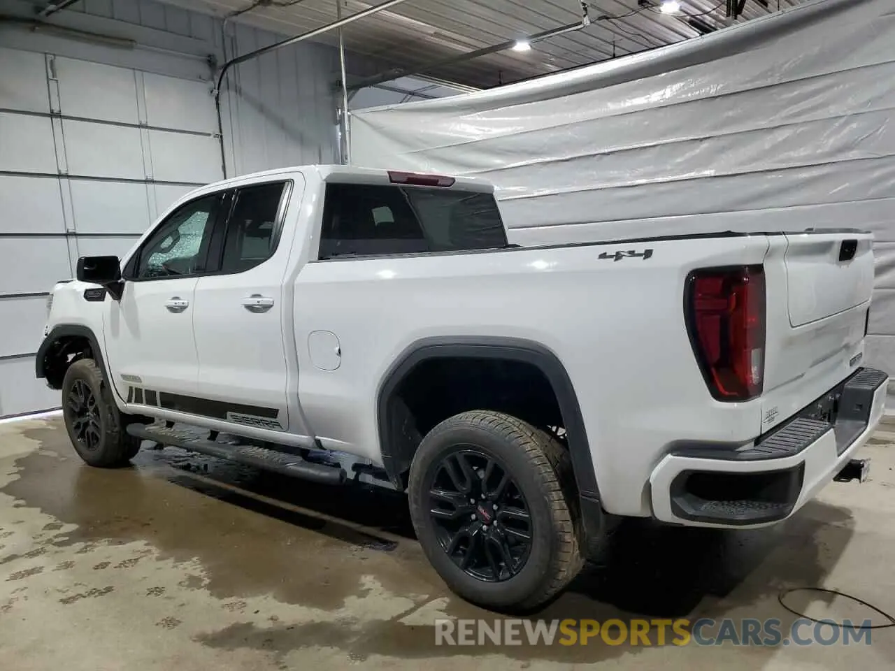 2 Photograph of a damaged car 1GTR9CED9MZ438088 GMC SIERRA 2021