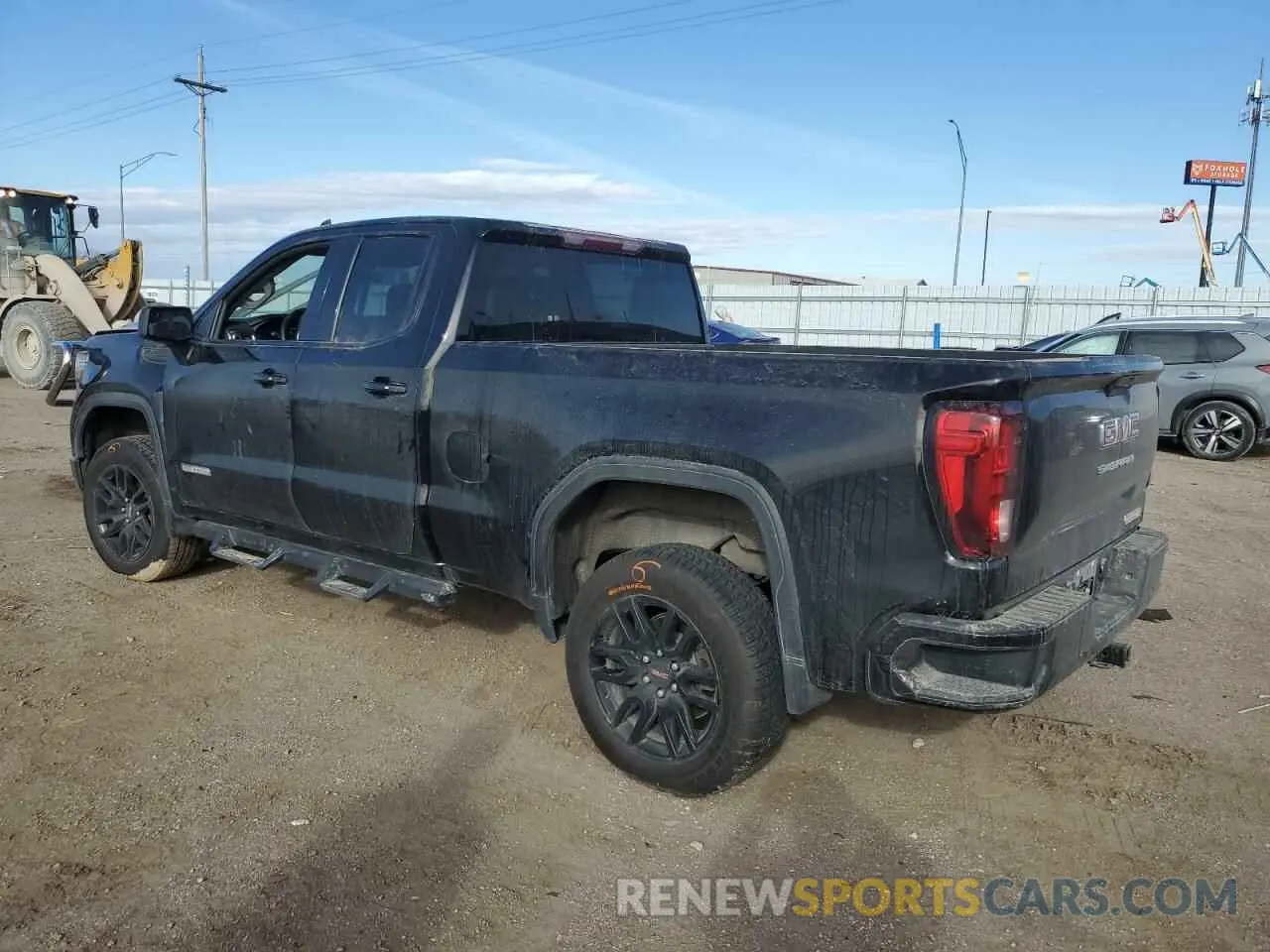 2 Photograph of a damaged car 1GTR9CEKXMZ186320 GMC SIERRA 2021