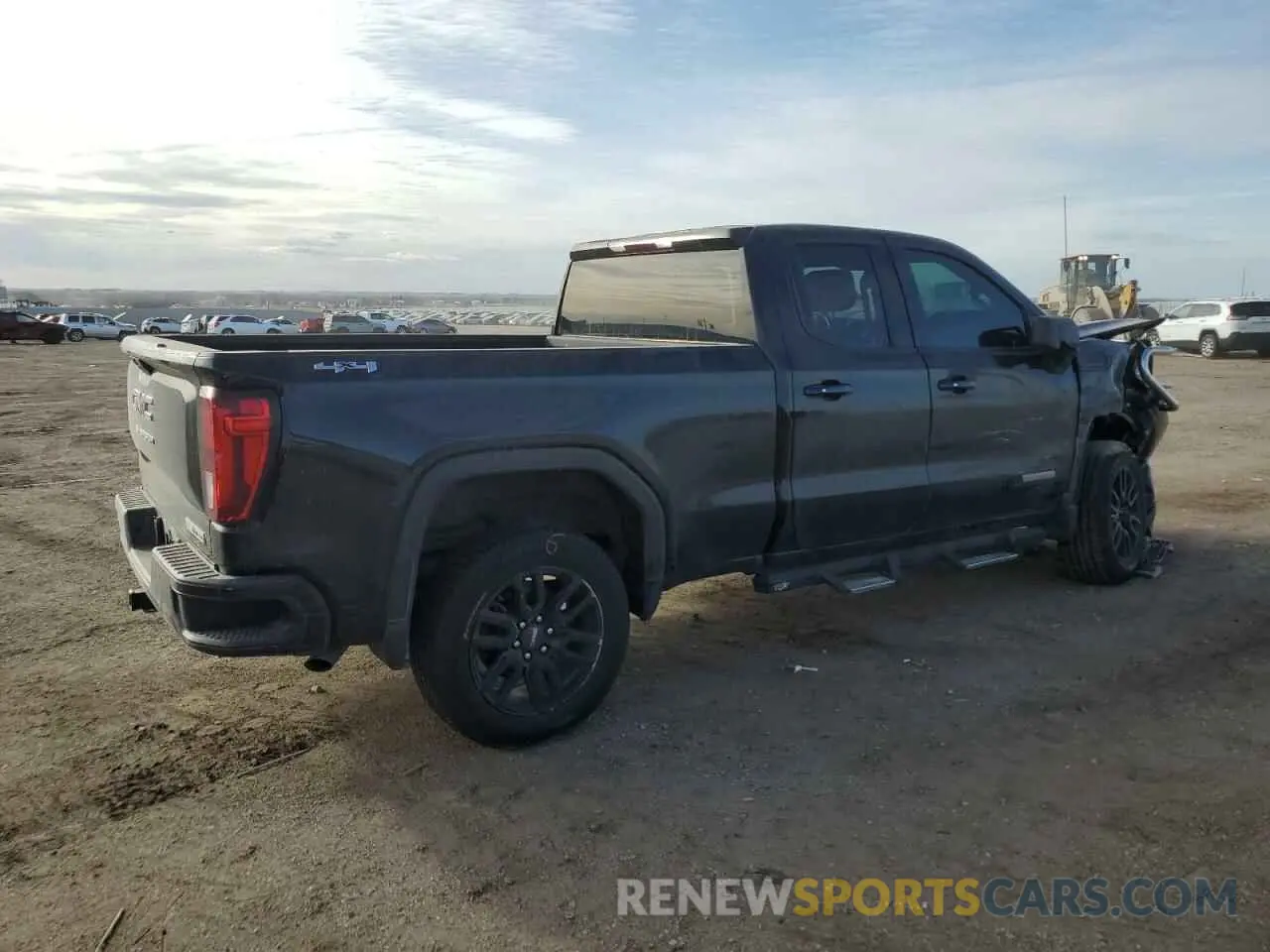 3 Photograph of a damaged car 1GTR9CEKXMZ186320 GMC SIERRA 2021
