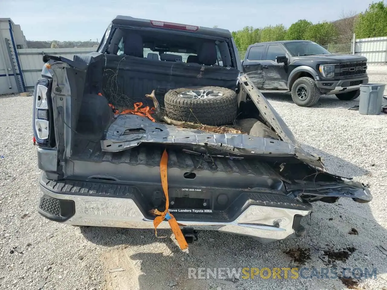 6 Photograph of a damaged car 1GTU9AEF0MZ230990 GMC SIERRA 2021