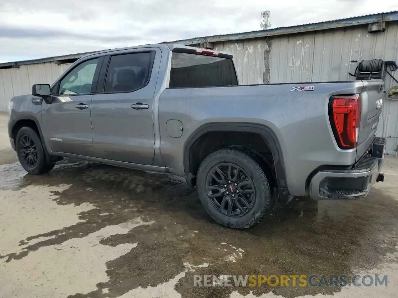 2 Photograph of a damaged car 1GTU9CED8MZ345170 GMC SIERRA 2021