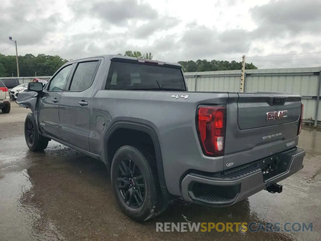 2 Photograph of a damaged car 1GTU9CET4MZ405095 GMC SIERRA 2021