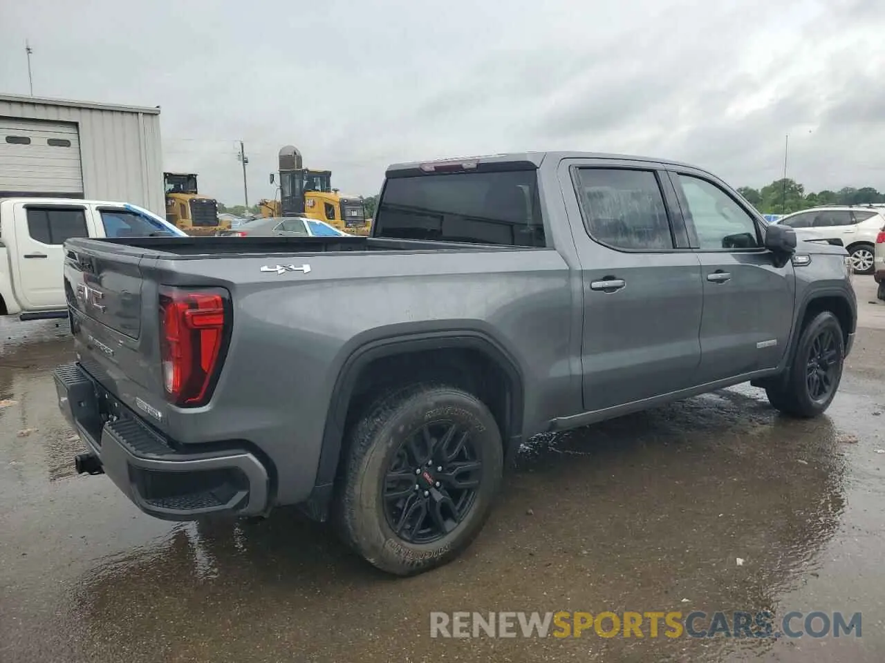 3 Photograph of a damaged car 1GTU9CET4MZ405095 GMC SIERRA 2021