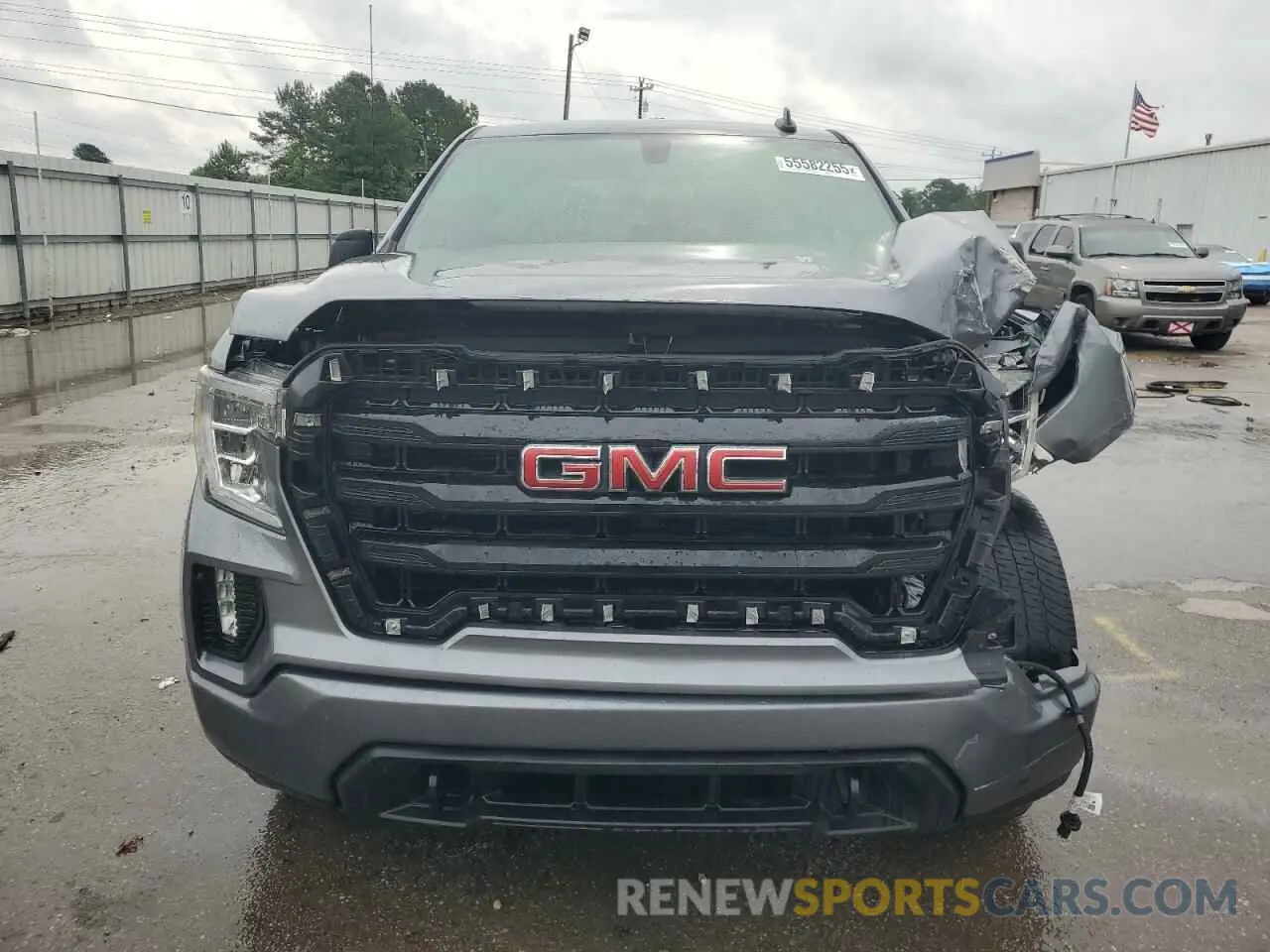 5 Photograph of a damaged car 1GTU9CET4MZ405095 GMC SIERRA 2021