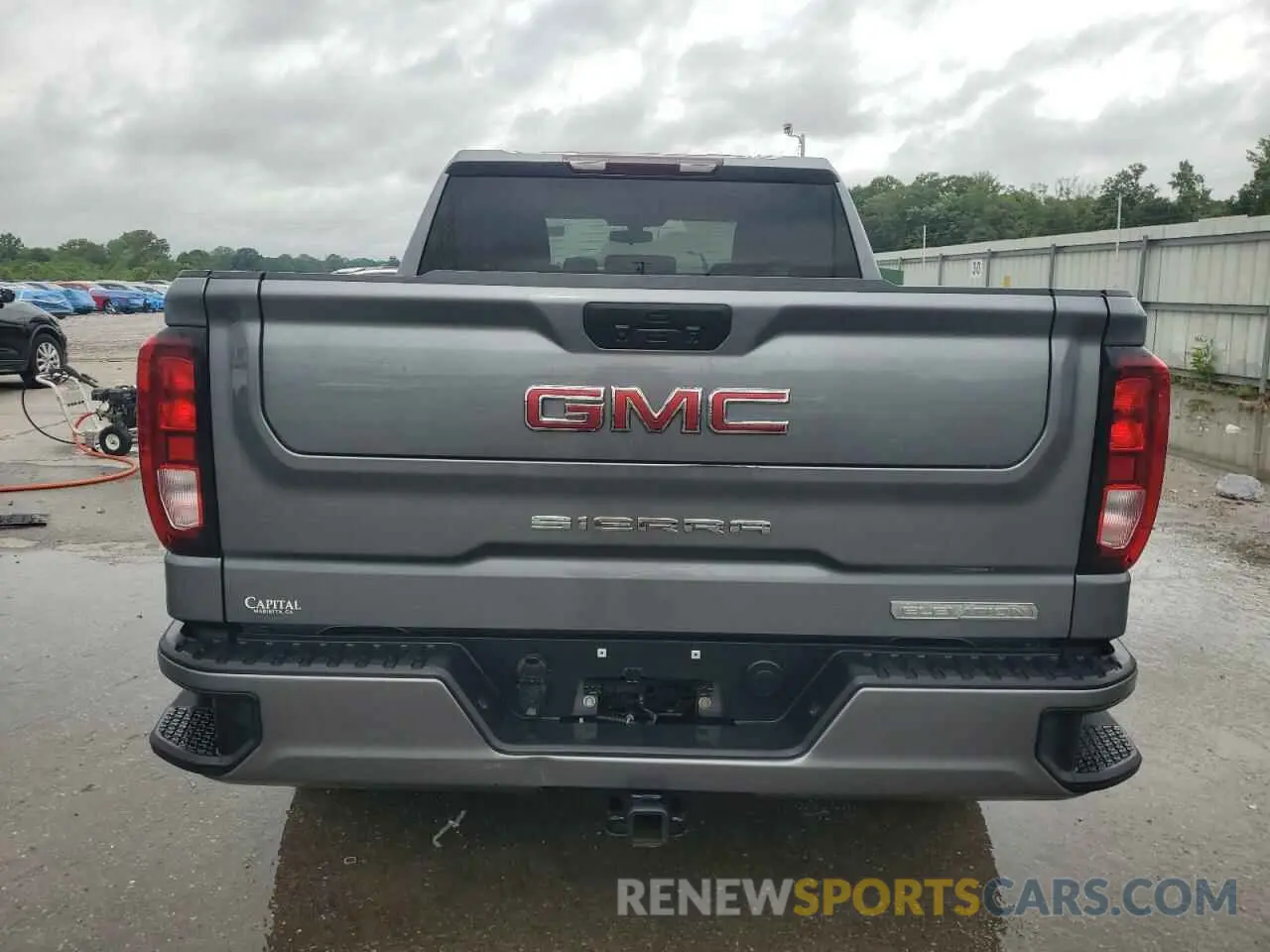6 Photograph of a damaged car 1GTU9CET4MZ405095 GMC SIERRA 2021