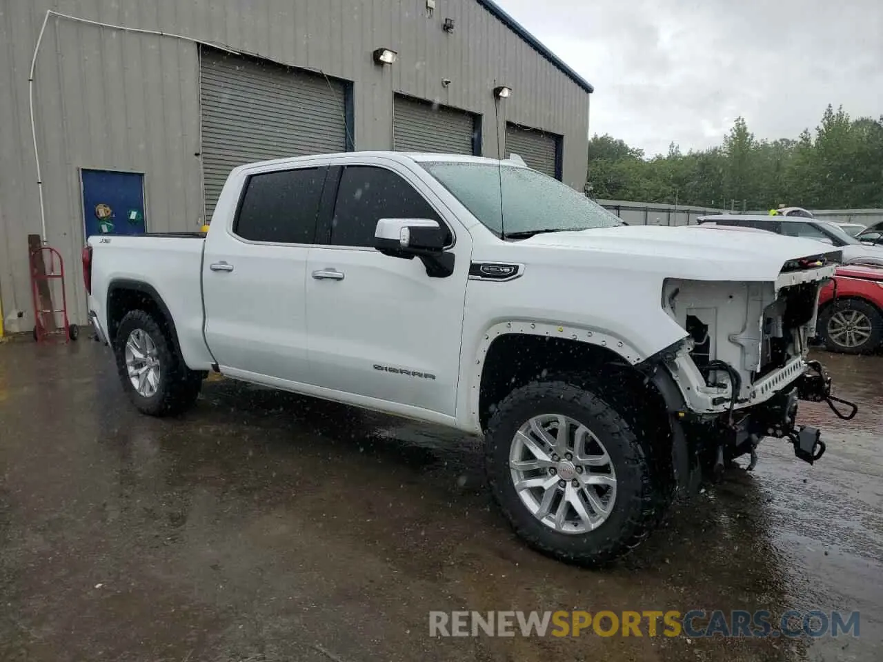 4 Photograph of a damaged car 1GTU9DED6MZ142977 GMC SIERRA 2021