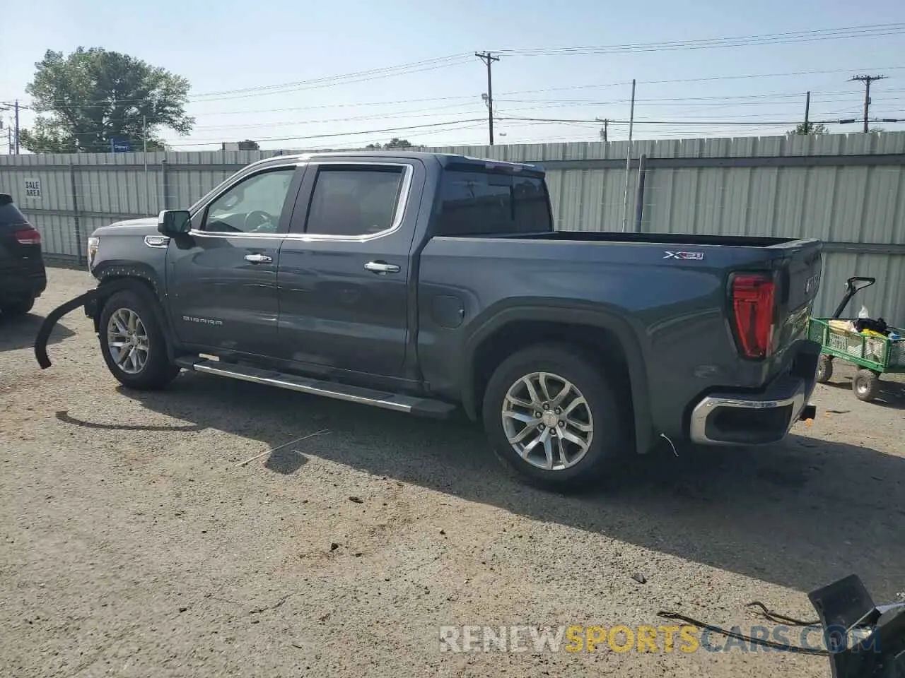 2 Photograph of a damaged car 1GTU9DED9MZ391659 GMC SIERRA 2021