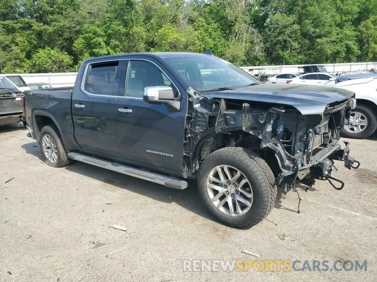 4 Photograph of a damaged car 1GTU9DED9MZ391659 GMC SIERRA 2021