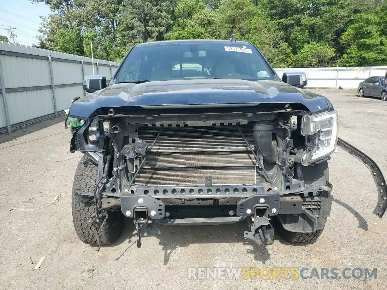 5 Photograph of a damaged car 1GTU9DED9MZ391659 GMC SIERRA 2021