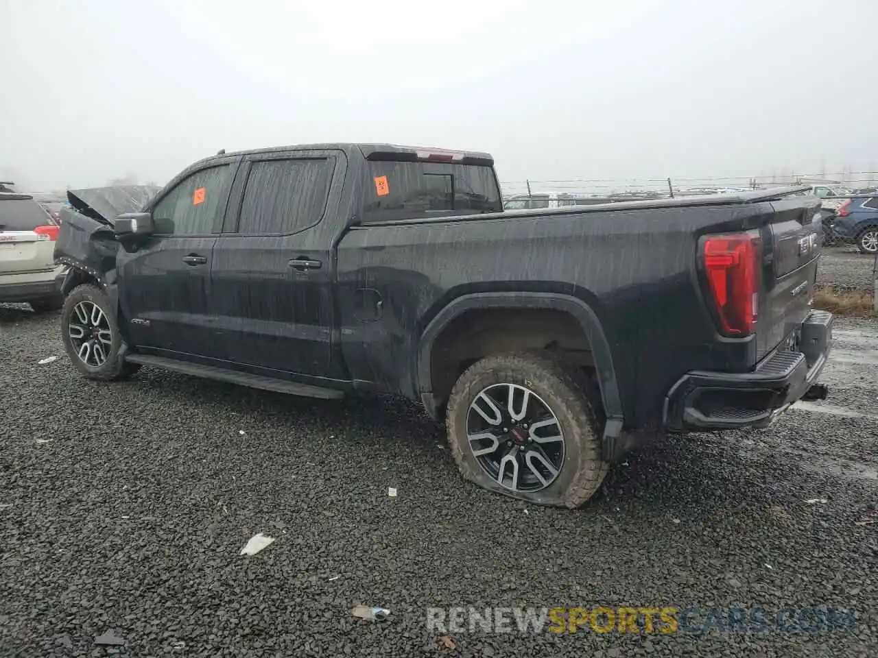 2 Photograph of a damaged car 1GTU9EET3MZ214568 GMC SIERRA 2021