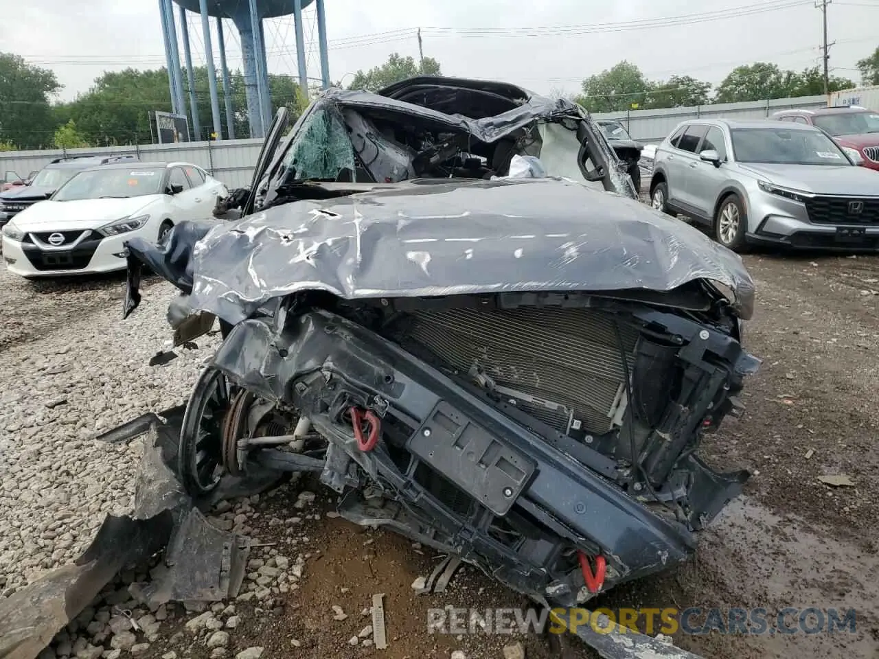 5 Photograph of a damaged car 1GTU9EETXMZ318426 GMC SIERRA 2021