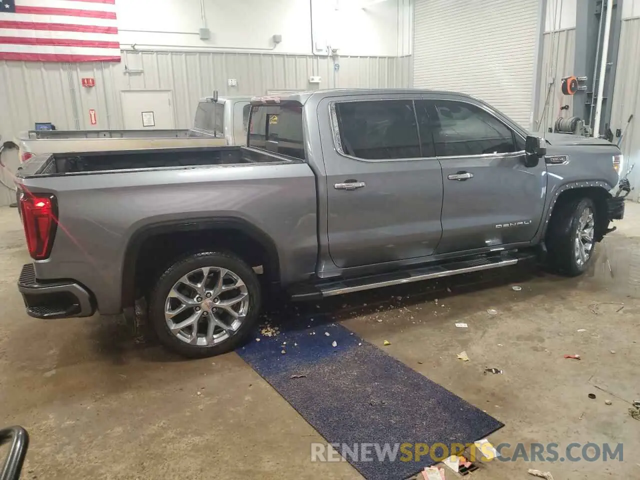 3 Photograph of a damaged car 1GTU9FEL2MZ366329 GMC SIERRA 2021
