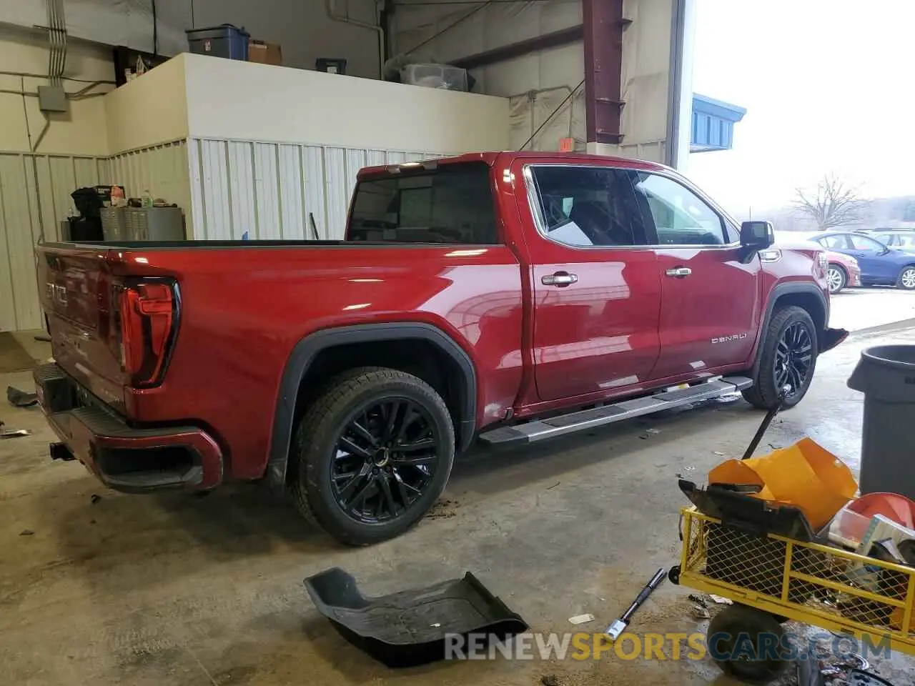 3 Photograph of a damaged car 1GTU9FET0MZ410425 GMC SIERRA 2021