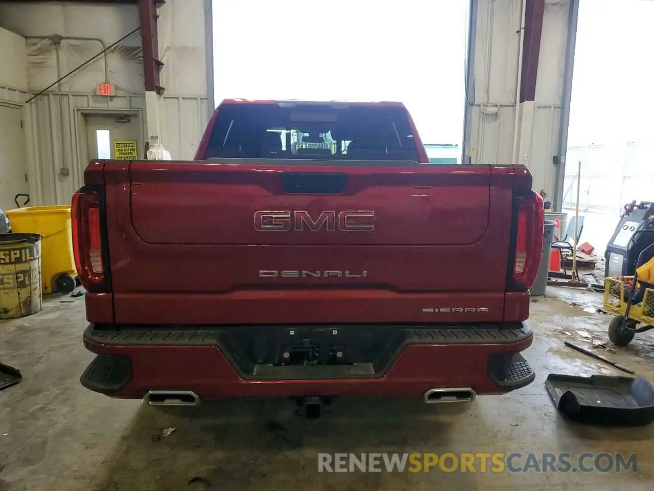 6 Photograph of a damaged car 1GTU9FET0MZ410425 GMC SIERRA 2021