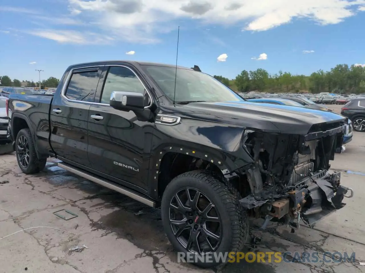 4 Photograph of a damaged car 1GTU9FET7MZ145583 GMC SIERRA 2021