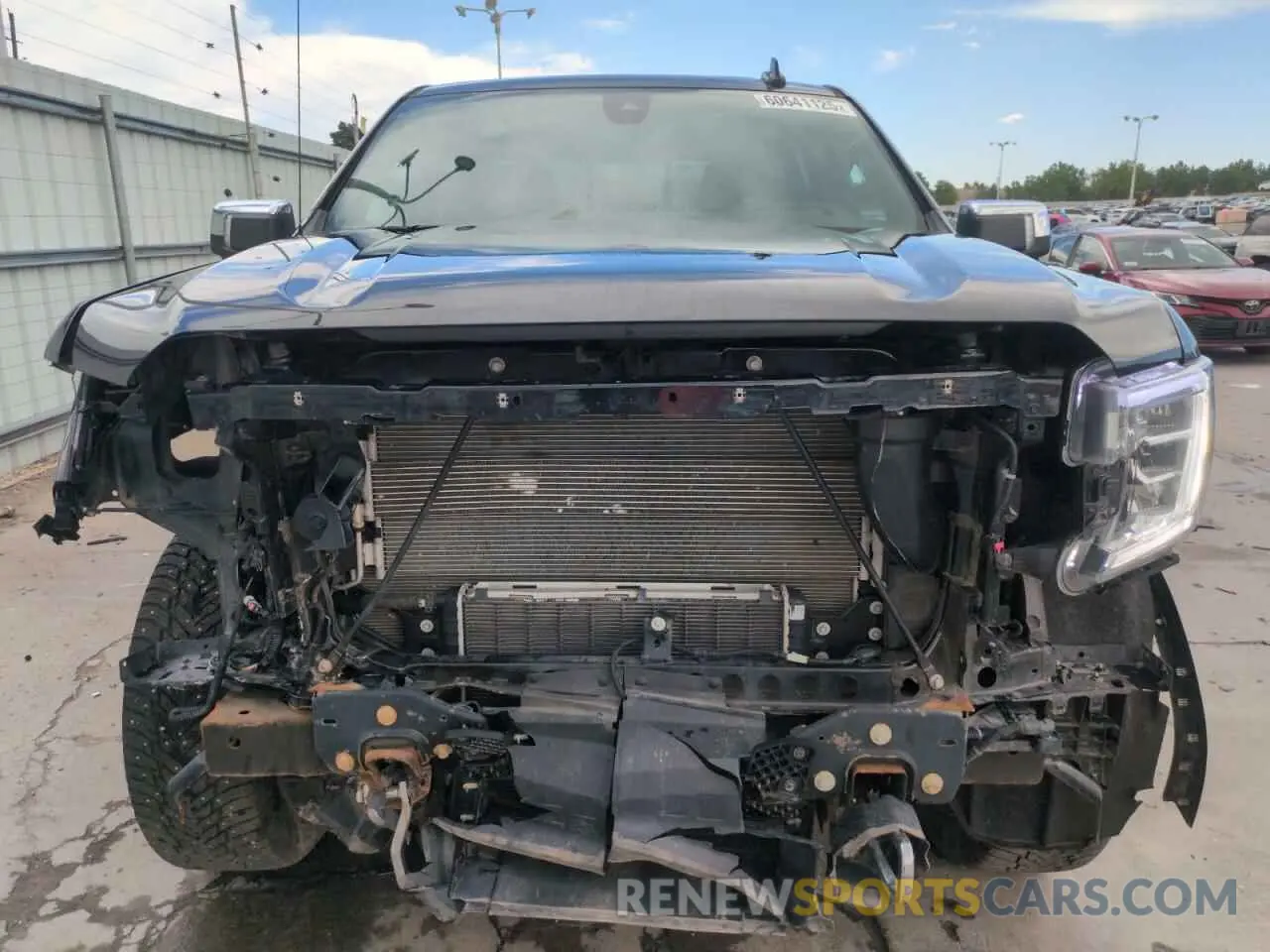 5 Photograph of a damaged car 1GTU9FET7MZ145583 GMC SIERRA 2021