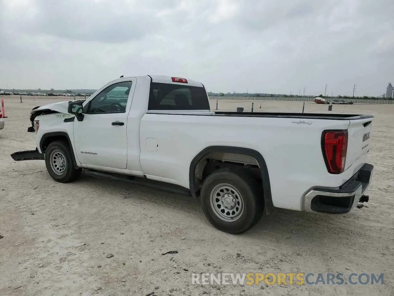 2 Photograph of a damaged car 3GTN9AEH9MG265193 GMC SIERRA 2021