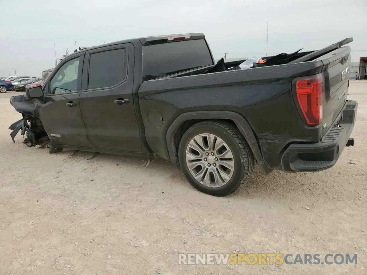 2 Photograph of a damaged car 3GTP8CED8MG291109 GMC SIERRA 2021