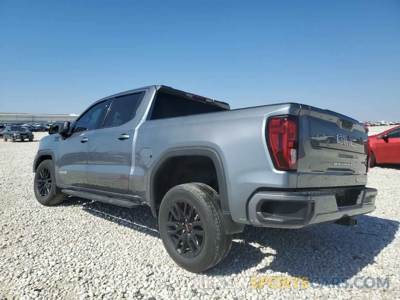 2 Photograph of a damaged car 3GTP8CEK2MG232233 GMC SIERRA 2021