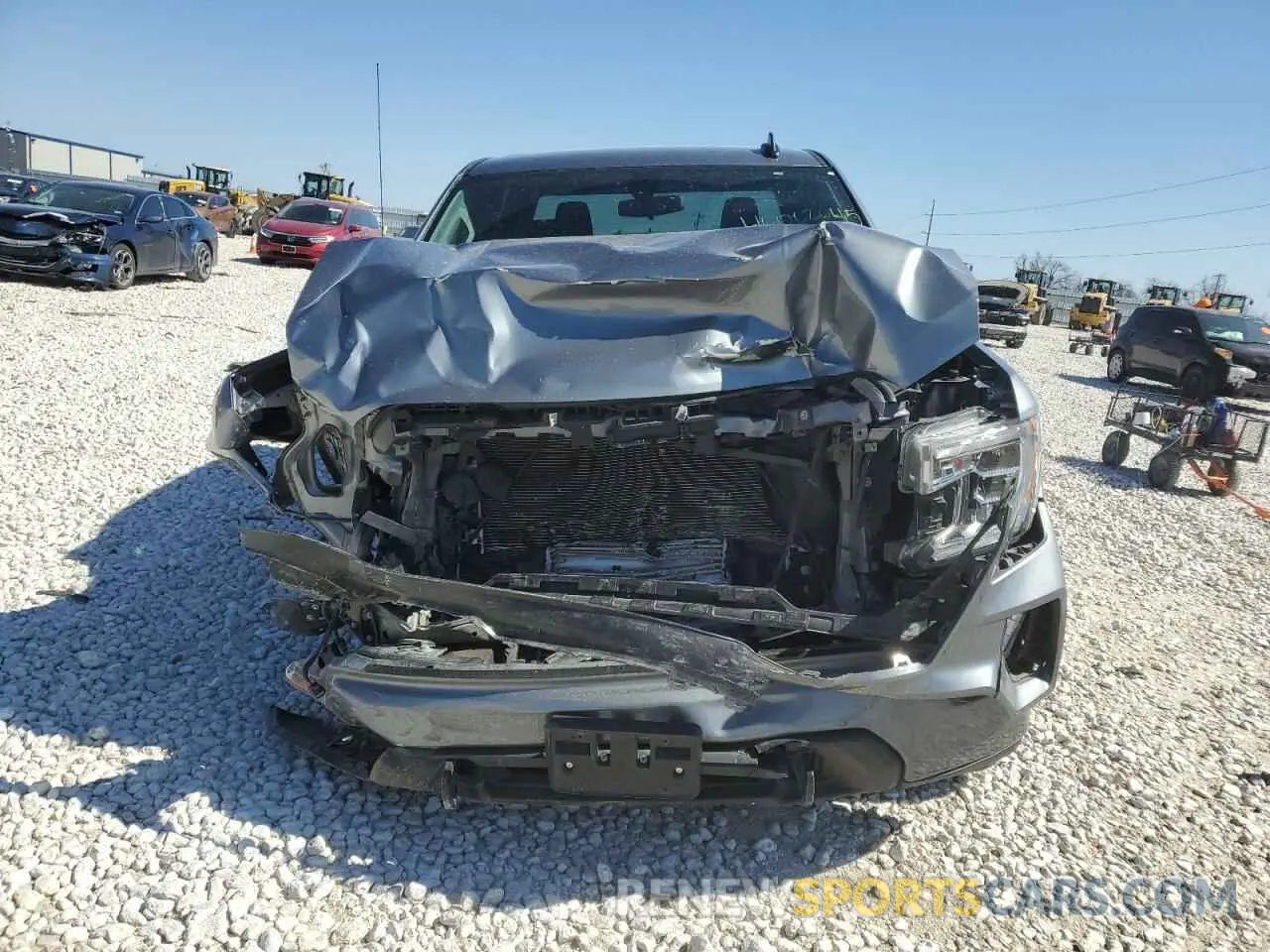 5 Photograph of a damaged car 3GTP8CEK2MG232233 GMC SIERRA 2021