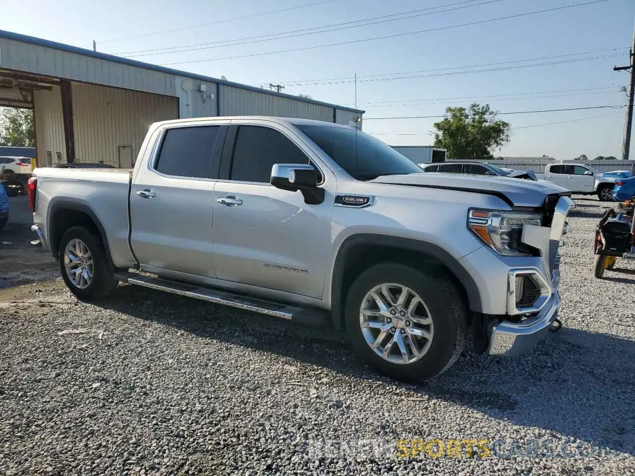 4 Photograph of a damaged car 3GTP8DED3MG257455 GMC SIERRA 2021