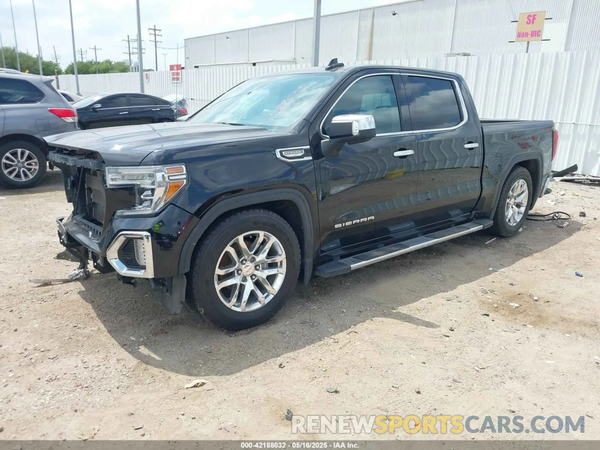 2 Photograph of a damaged car 3GTP8DEDXMG231158 GMC SIERRA 2021