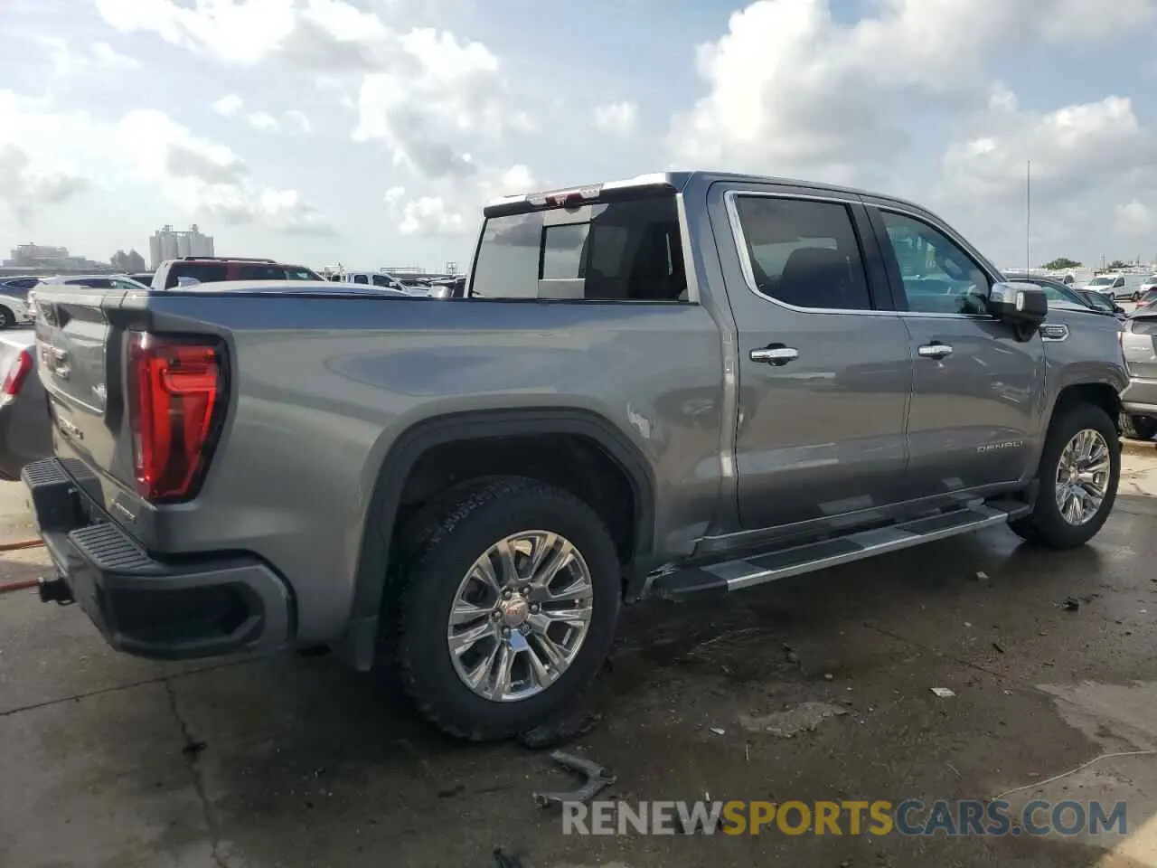 3 Photograph of a damaged car 3GTP8FED3MG372116 GMC SIERRA 2021