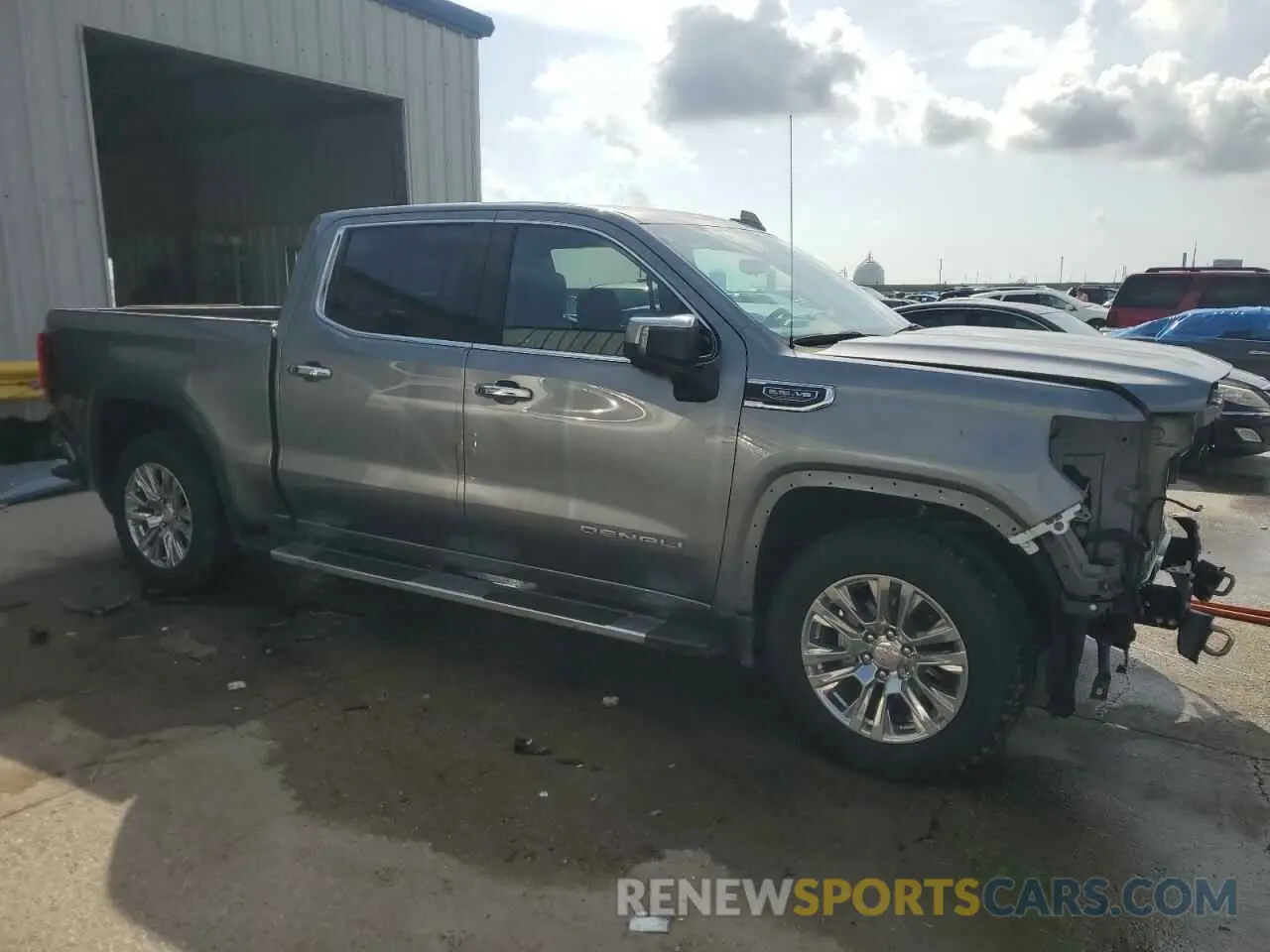4 Photograph of a damaged car 3GTP8FED3MG372116 GMC SIERRA 2021
