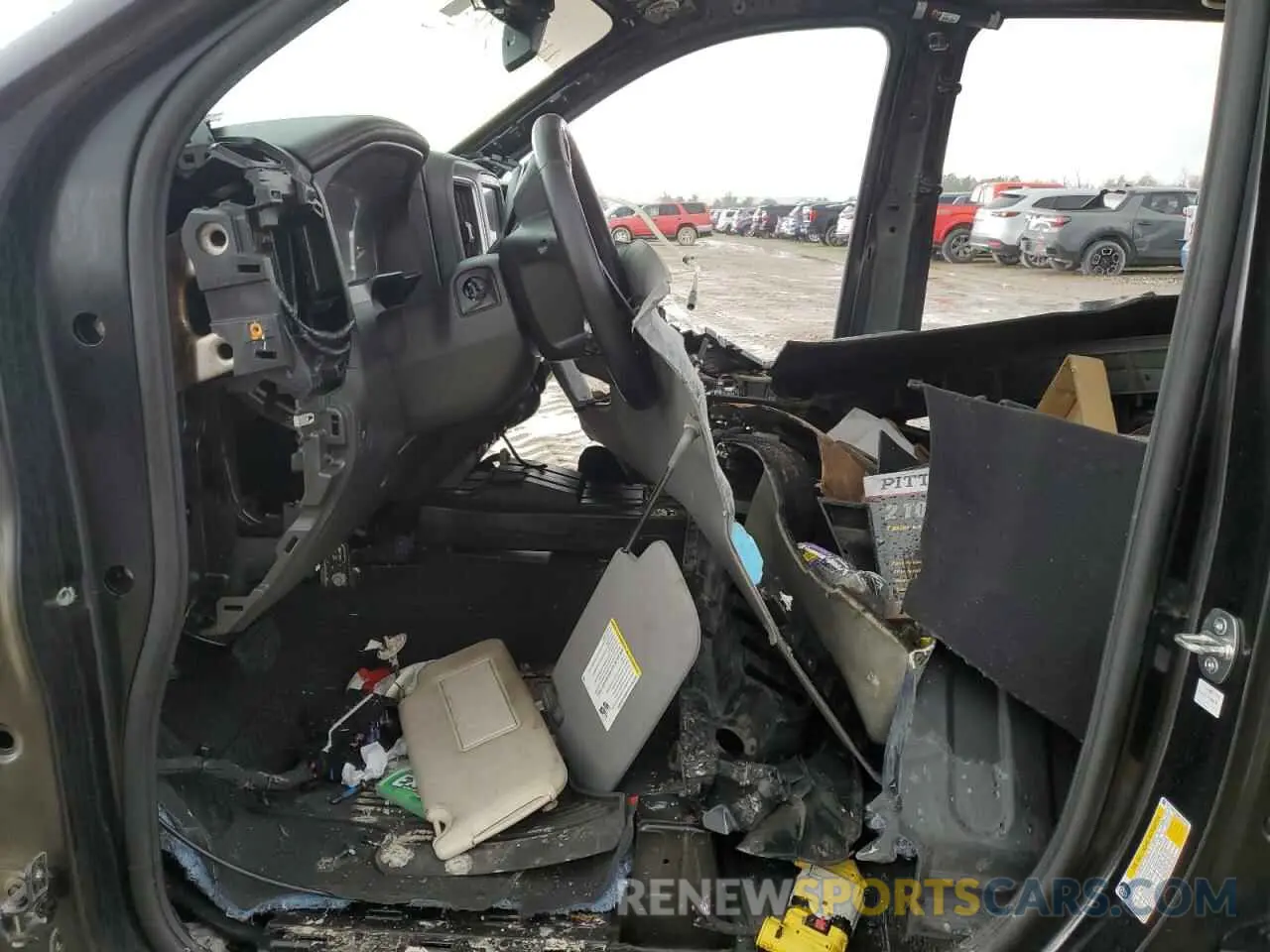 7 Photograph of a damaged car 3GTP8FED4MG350075 GMC SIERRA 2021