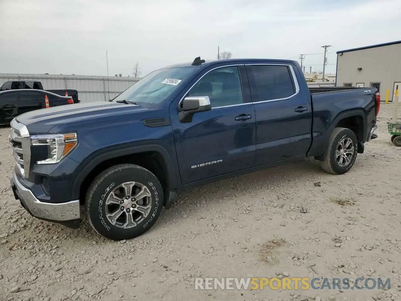 1 Photograph of a damaged car 3GTP9BEK3MG109998 GMC SIERRA 2021