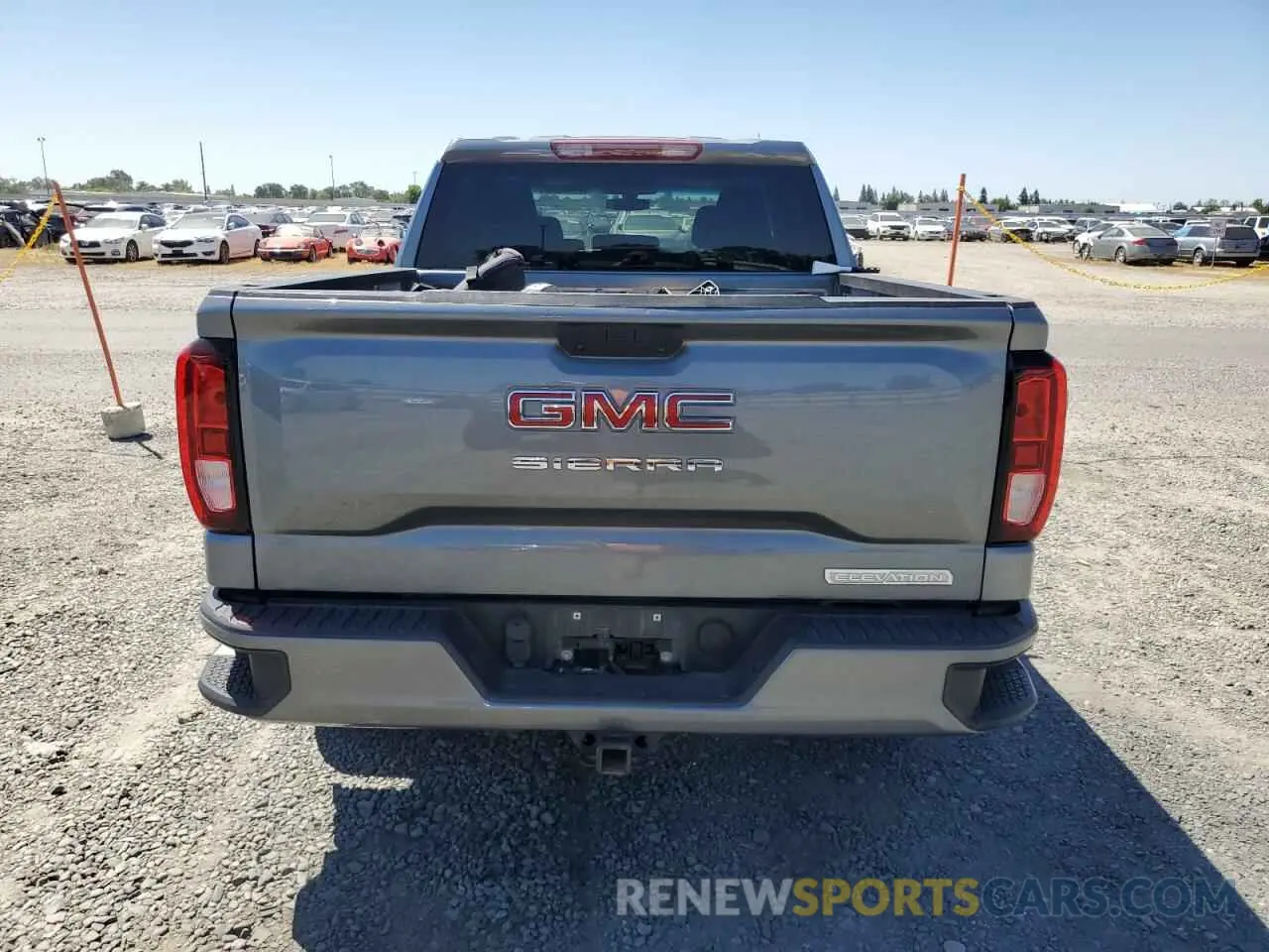 6 Photograph of a damaged car 3GTP9CEK3MG301203 GMC SIERRA 2021