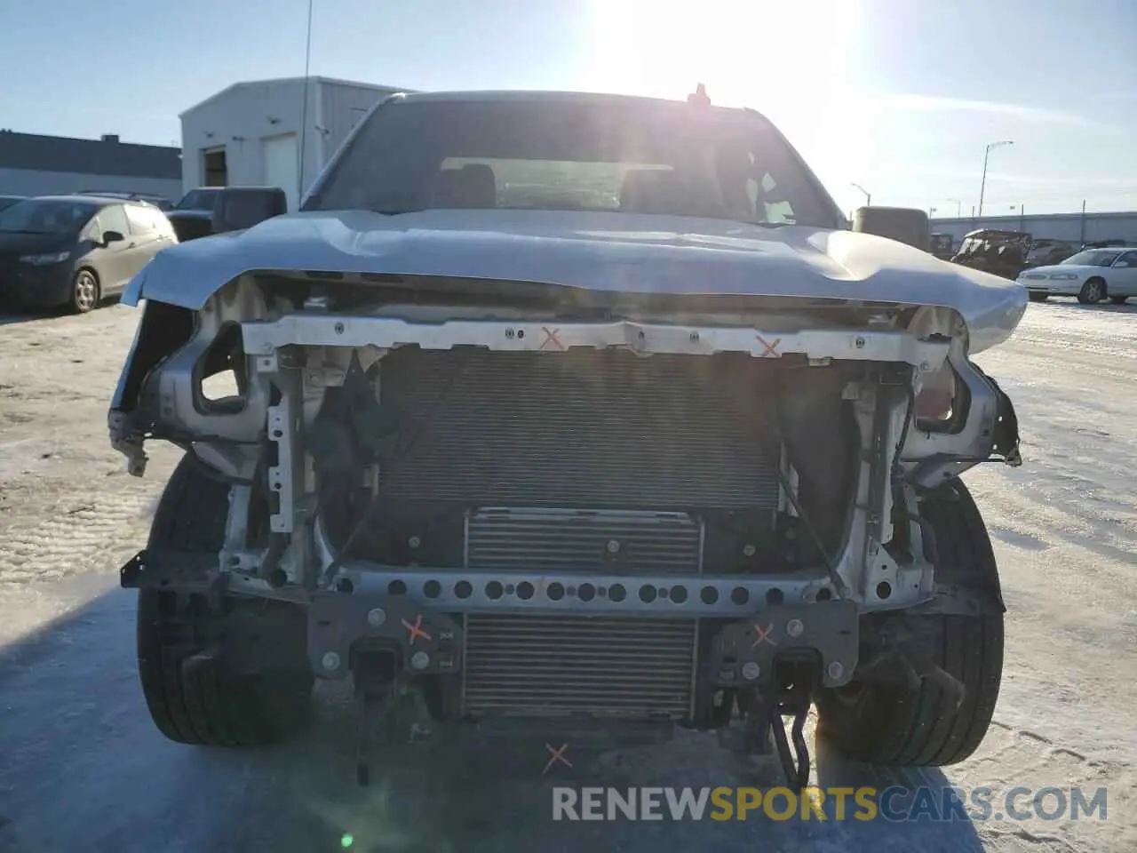 5 Photograph of a damaged car 3GTP9CEK8MG466938 GMC SIERRA 2021