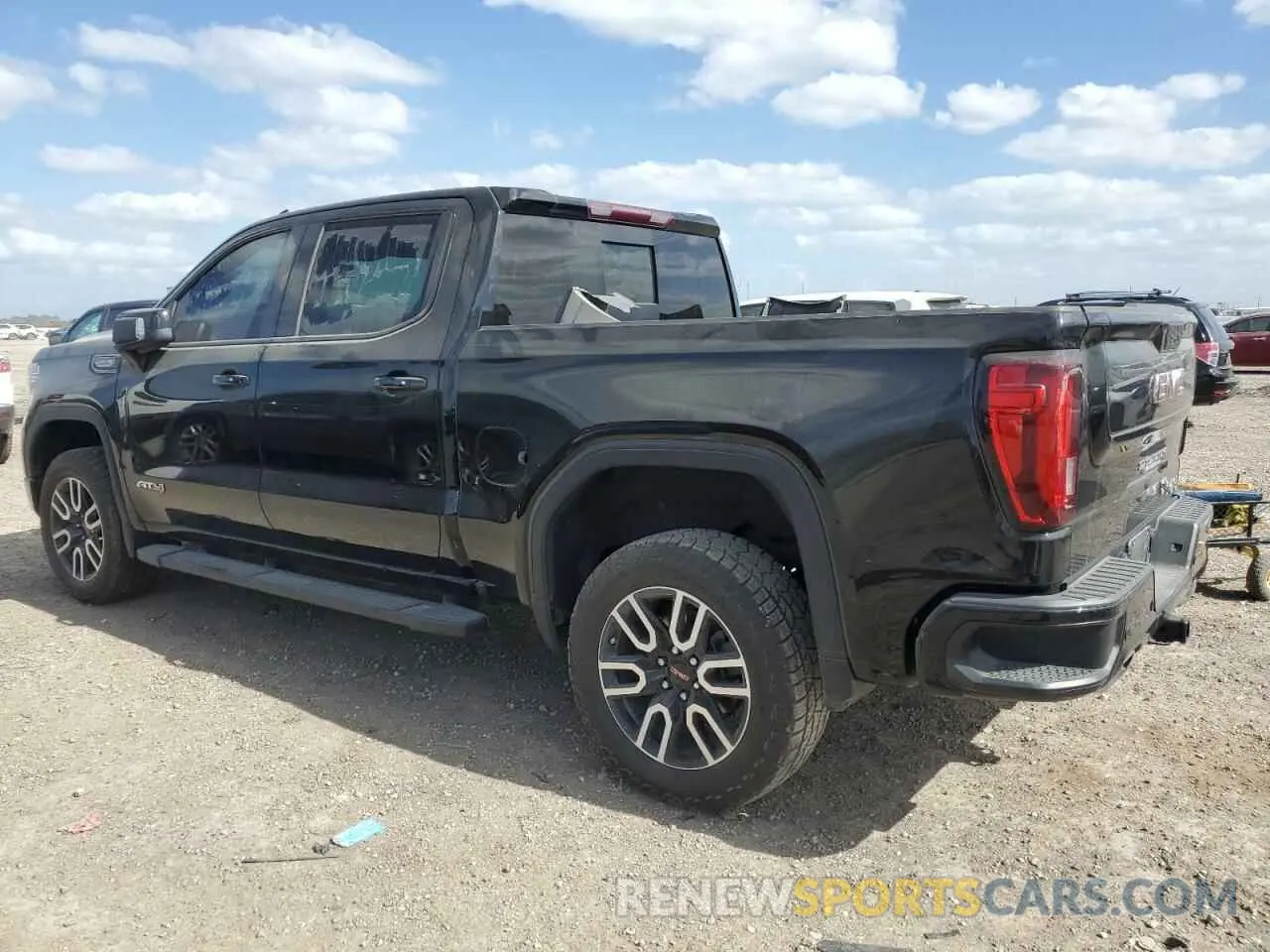 2 Photograph of a damaged car 3GTP9EED1MG242973 GMC SIERRA 2021