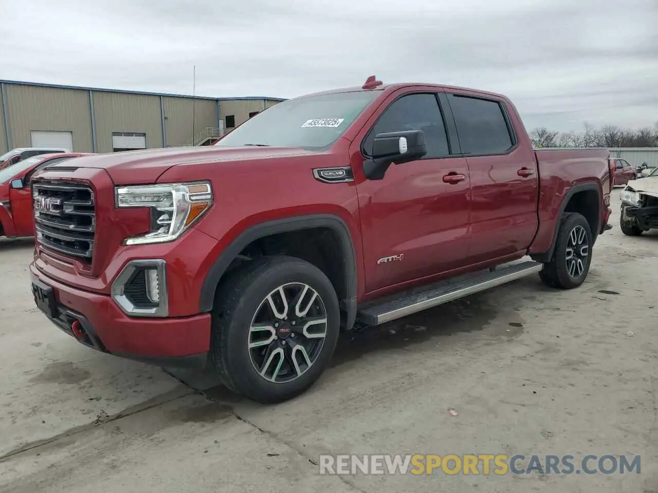 1 Photograph of a damaged car 3GTP9EED1MG431249 GMC SIERRA 2021