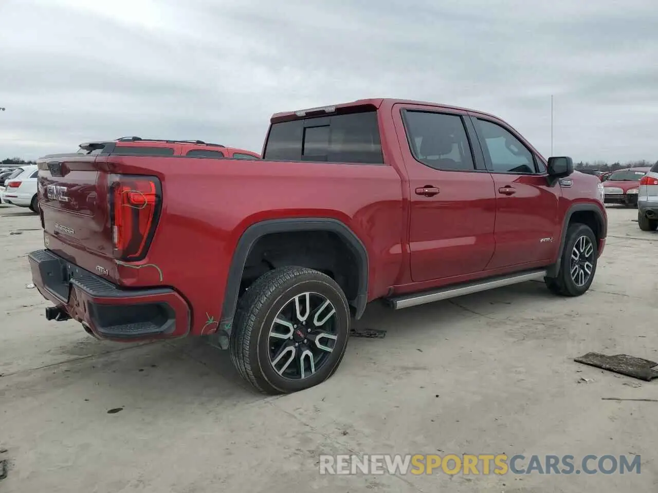 3 Photograph of a damaged car 3GTP9EED1MG431249 GMC SIERRA 2021