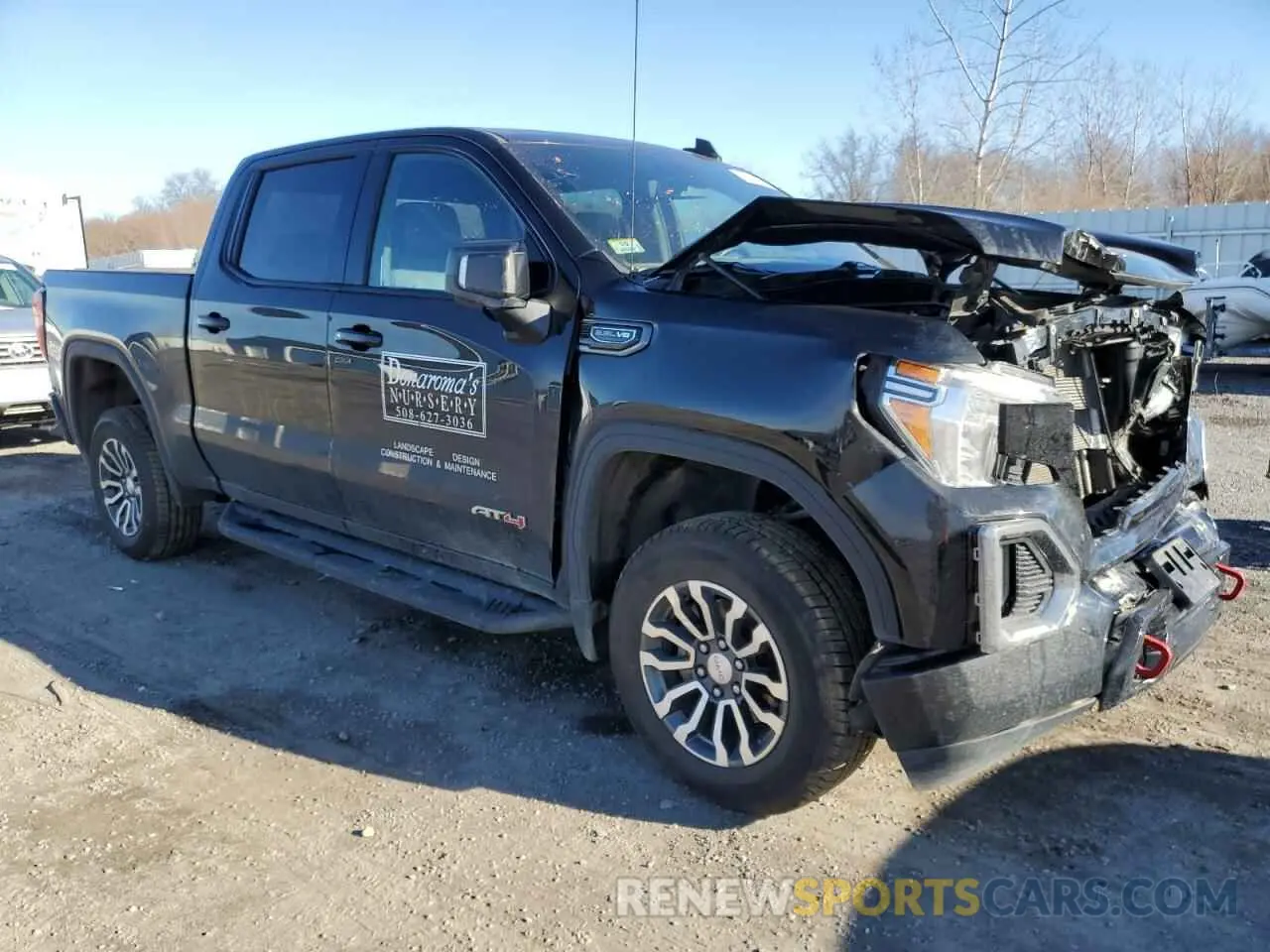 4 Photograph of a damaged car 3GTP9EED2MG411995 GMC SIERRA 2021
