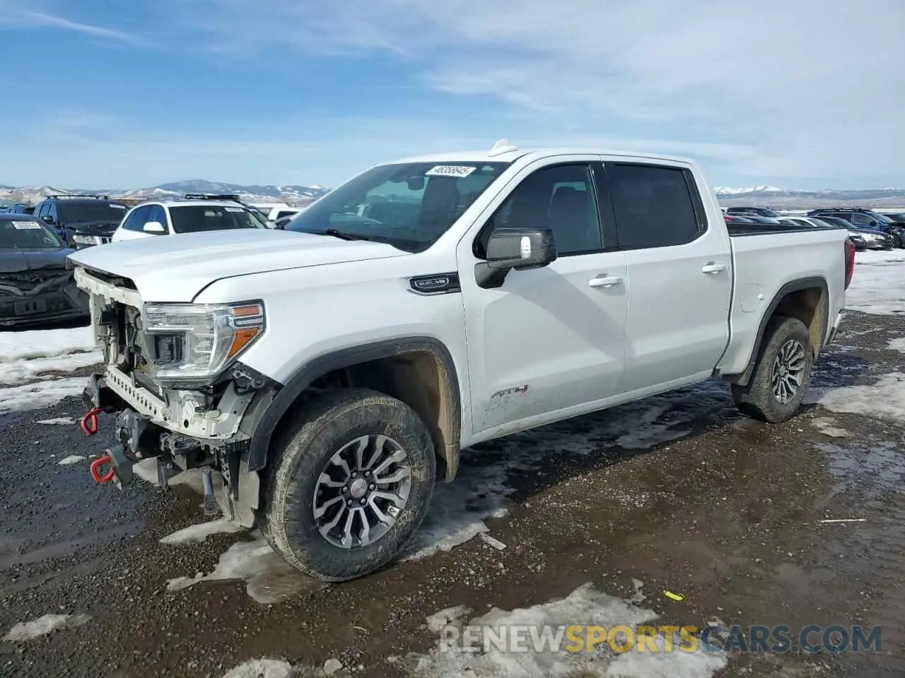 1 Photograph of a damaged car 3GTP9EED5MG386932 GMC SIERRA 2021