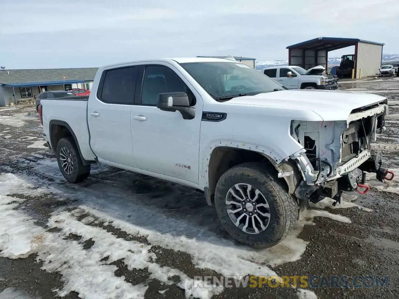 4 Photograph of a damaged car 3GTP9EED5MG386932 GMC SIERRA 2021