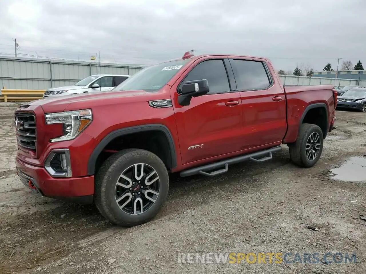 1 Photograph of a damaged car 3GTP9EED7MG306210 GMC SIERRA 2021