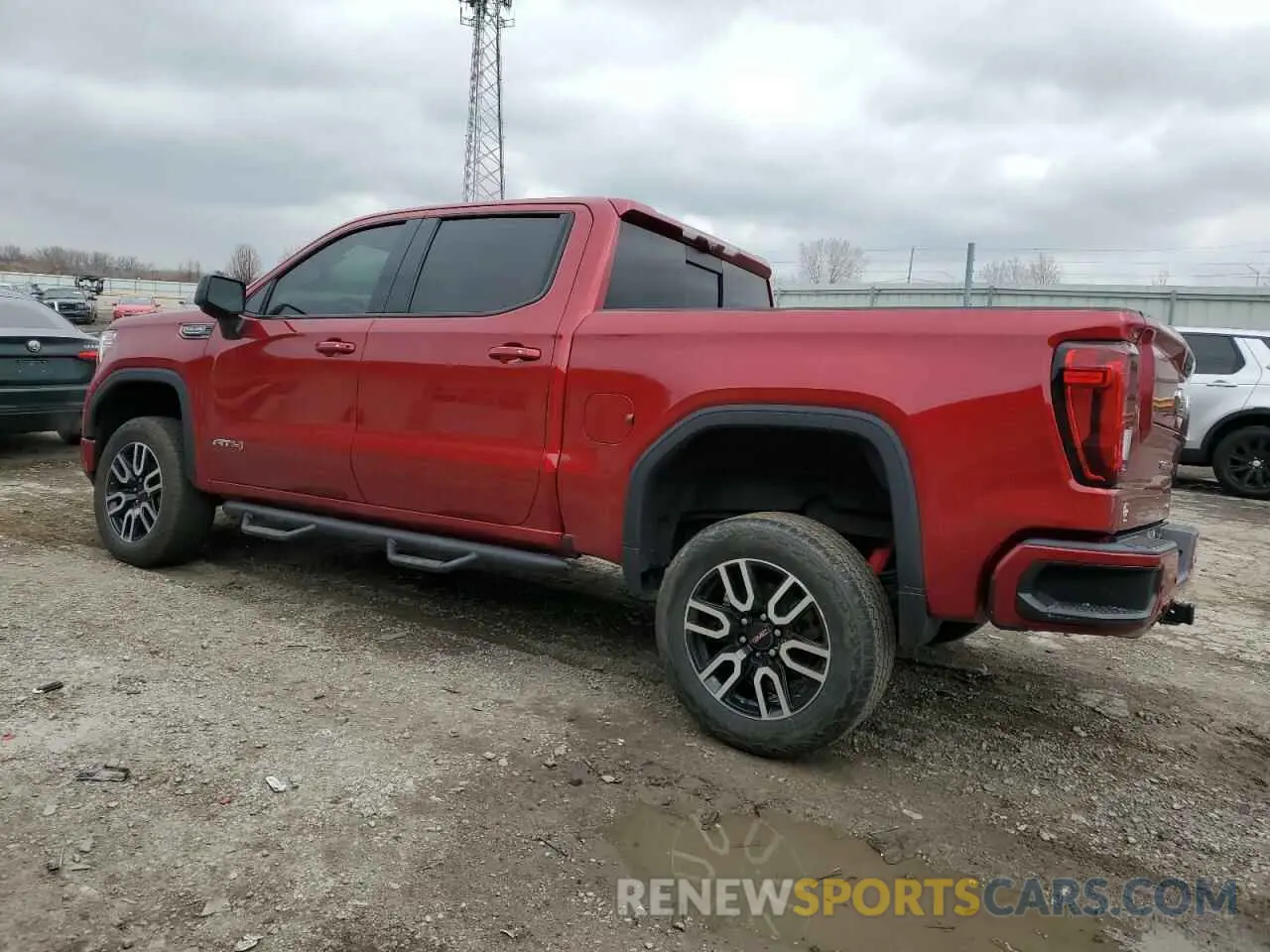 2 Photograph of a damaged car 3GTP9EED7MG306210 GMC SIERRA 2021