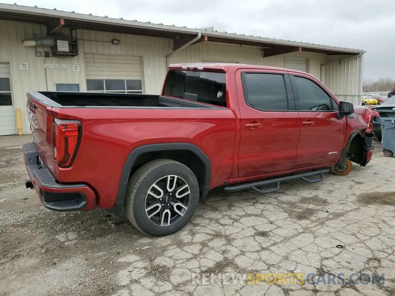 3 Photograph of a damaged car 3GTP9EED7MG306210 GMC SIERRA 2021